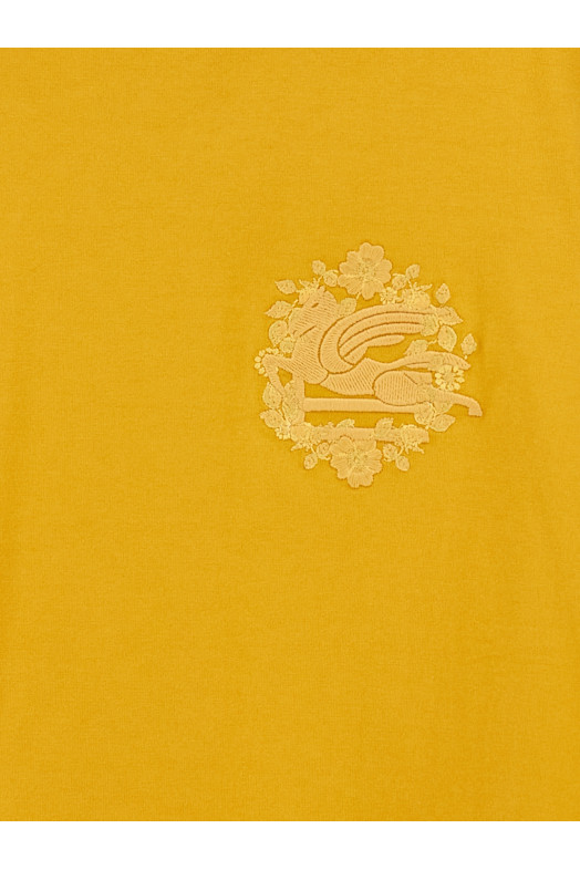 Футболка с логотипом Желтый ETRO (WRJB0006AC036A0968) Футболка с логотипом Желтый ETRO (WRJB0006AC036A0968)
