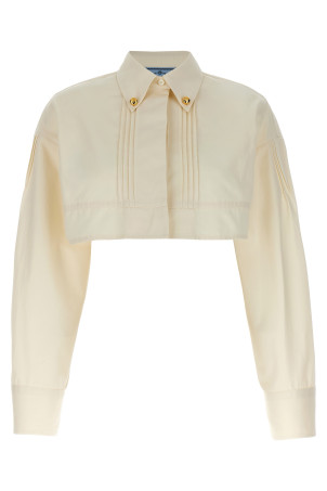 Cropped jacket Beige