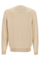 Logo embroidery sweater Beige Logo embroidery sweater Beige