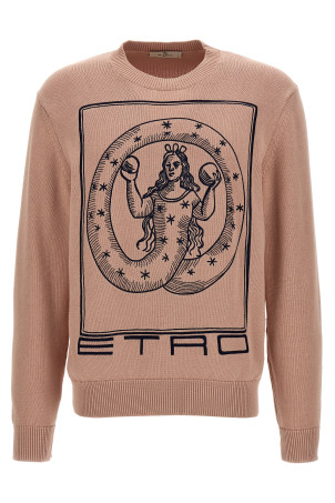 Свитер с вышитым логотипом Розовый ETRO (MRKF0003AC233F1218) Свитер с вышитым логотипом Розовый ETRO (MRKF0003AC233F1218)