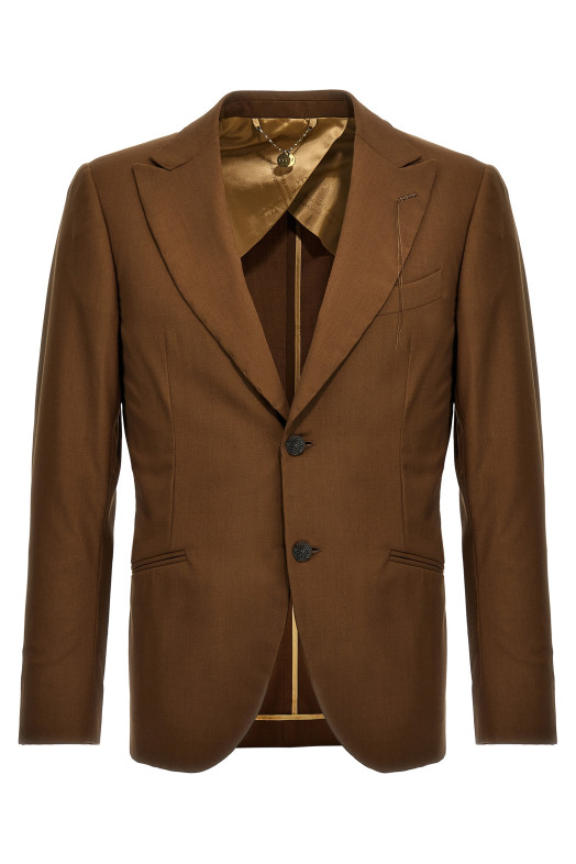 Блейзер «Keanu» коричневий (KEANU9760500199689) Блейзер «Keanu» коричневий (KEANU9760500199689)
