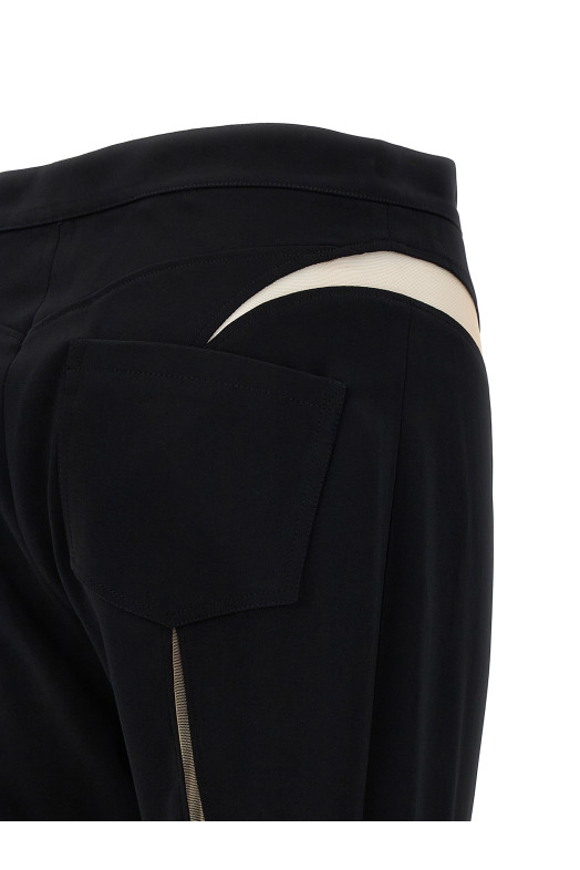 Леггинсы с сетчатыми вставками, черные MUGLER (24P1PA0404470B99N1) Леггинсы с сетчатыми вставками, черные MUGLER (24P1PA0404470B99N1)