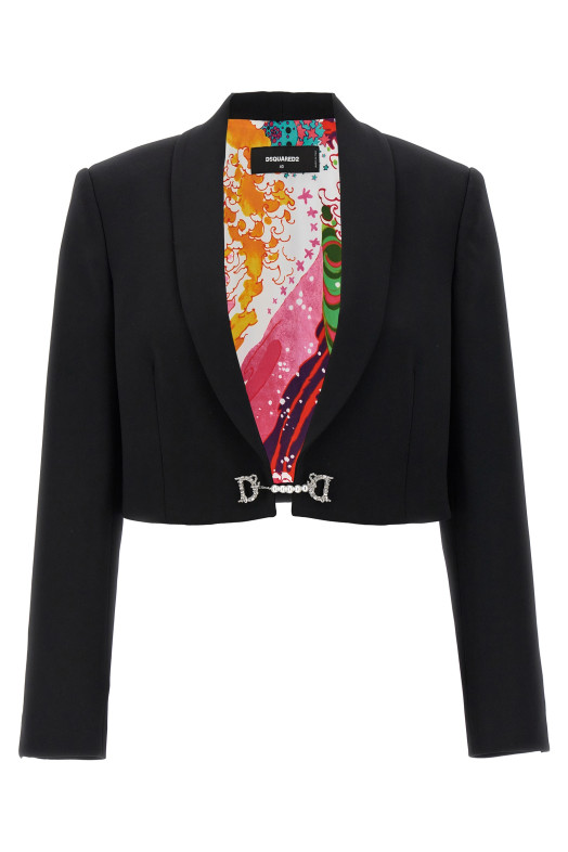 Коротка куртка «D2 Jewel» Чорний (S72BN0677S60567900)