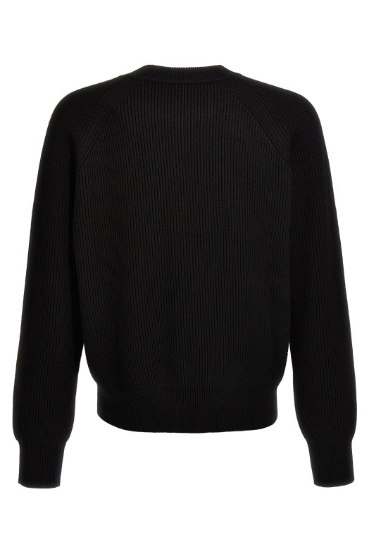 Zip detail sweater Black   Zip detail sweater Black