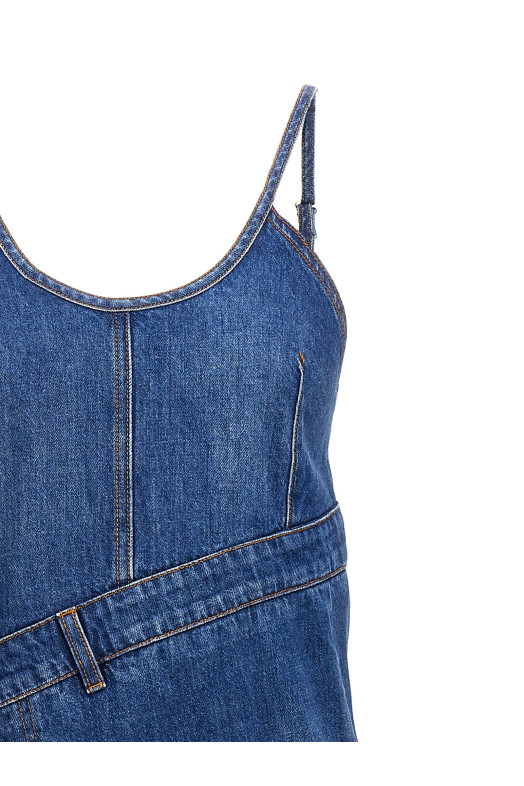 'Twisted Strappy' dress Blue 'Twisted Strappy' dress Blue