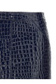 Спідниця з крокодиловим принтом Синя TOM FORD (GCL871LEX306HB784) Спідниця з крокодиловим принтом Синя TOM FORD (GCL871LEX306HB784)