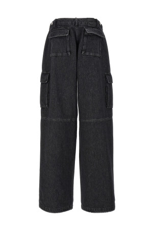 Джинсы «Denim Wide Leg Cargo» черные (COPP40852WABK) Джинсы «Denim Wide Leg Cargo» черные (COPP40852WABK)