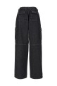 Джинсы «Denim Wide Leg Cargo» черные (COPP40852WABK) Джинсы «Denim Wide Leg Cargo» черные (COPP40852WABK)