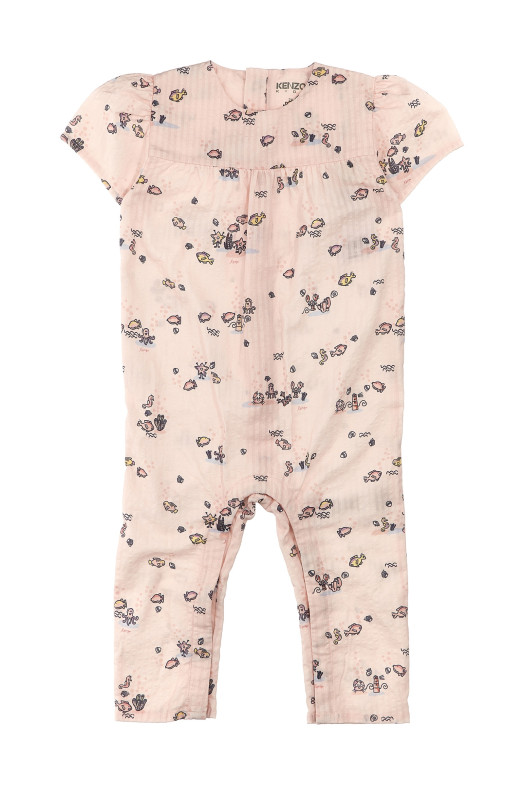 Комбинезон с принтом Pink KENZO JUNIOR (K60096DELICATEZZA) Комбинезон с принтом Pink KENZO JUNIOR (K60096DELICATEZZA)