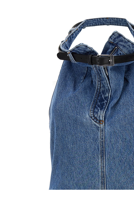 Платье «Belt Halter Neck» синее (COPR92202WASBLU) Платье «Belt Halter Neck» синее (COPR92202WASBLU)