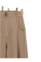 Штани Palazzo Бежеві THE ATTICO (241WCP148W046198) Штани Palazzo Бежеві THE ATTICO (241WCP148W046198)