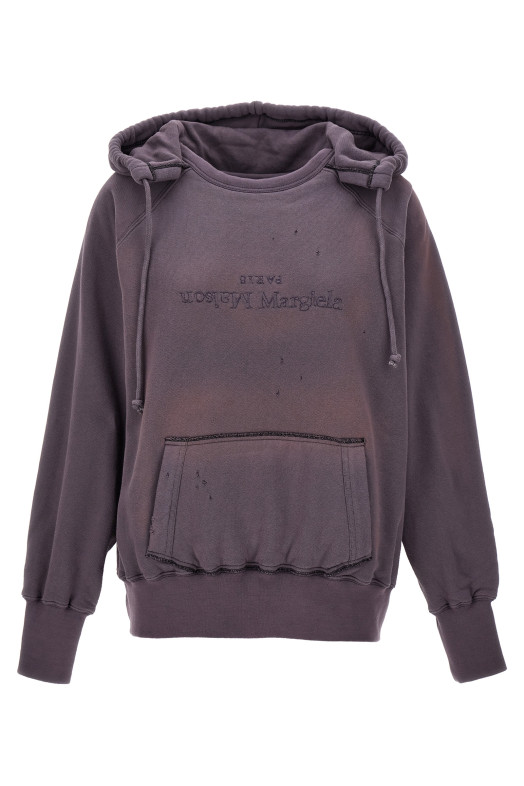 'Logo reverse' hoodie Purple 'Logo reverse' hoodie Purple