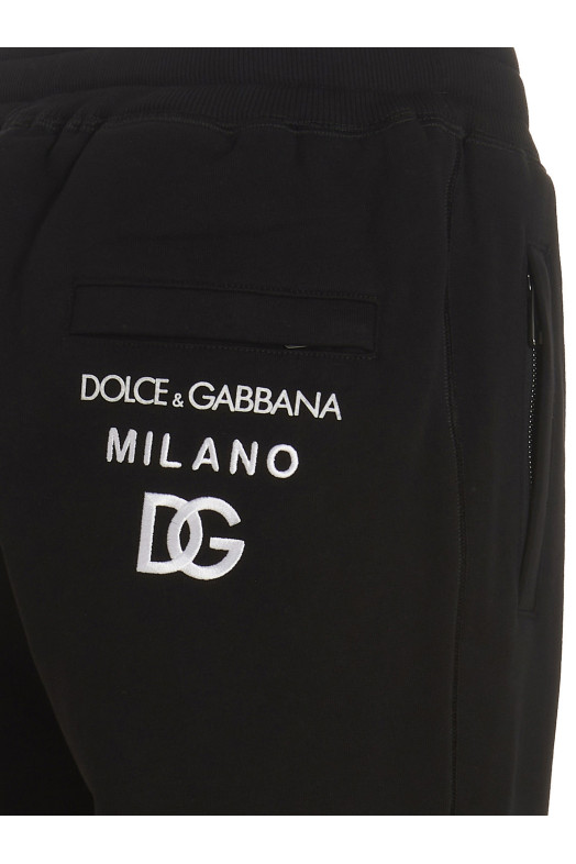 Джоггери «DG Essential» чорні DOLCE & GABBANA (GVF6AZG7D6BN0000) DOLCE & GABBANA