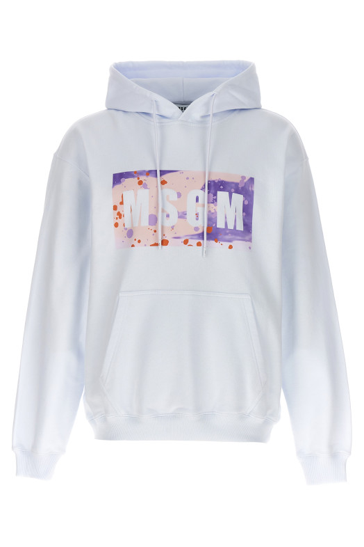 'Camo Season Box Logo' hoodie White 'Camo Season Box Logo' hoodie White