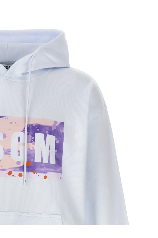 'Camo Season Box Logo' hoodie White 'Camo Season Box Logo' hoodie White