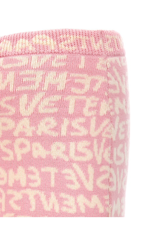 'Graffiti Monogram' skirt  Pink 'Graffiti Monogram' skirt  Pink
