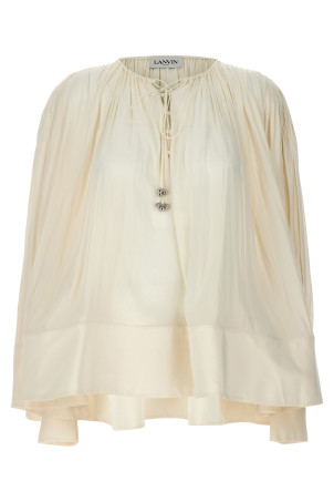 Wide blouse White Wide blouse White