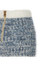 Юбка из твида с бахромой Синяя BALMAIN (CF1LB293KF88SLJ) Юбка из твида с бахромой Синяя BALMAIN (CF1LB293KF88SLJ)