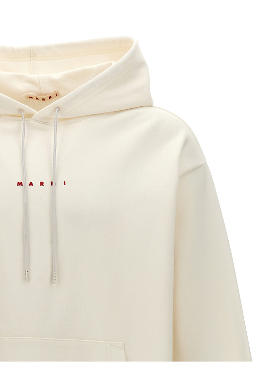 Толстовка з логотипом Біла MARNI (FUMU0073P8USCU87L1W02) Толстовка з логотипом Біла MARNI (FUMU0073P8USCU87L1W02)
