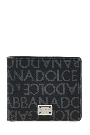 Jacquard logo wallet Black  