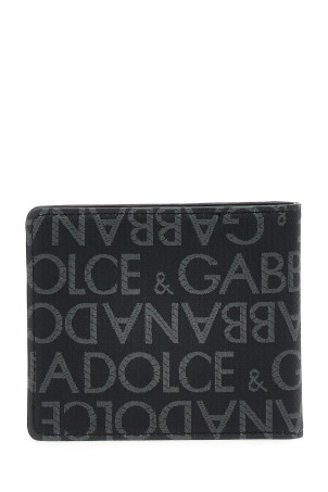 Jacquard logo wallet Black  
