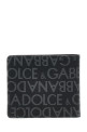 Гаманець з логотипом Jacquard, чорний DOLCE & GABBANA (BP1321AJ7058B969) DOLCE & GABBANA