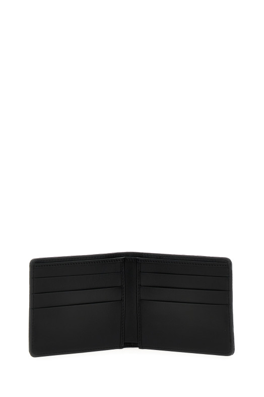 Гаманець з логотипом Jacquard, чорний DOLCE & GABBANA (BP1321AJ7058B969) DOLCE & GABBANA