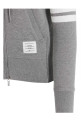 4 bar' hoodie Gray