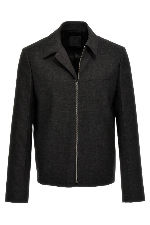 Структурированный блузон Серый GIVENCHY (BM30F314FU067) Структурированный блузон Серый GIVENCHY (BM30F314FU067)