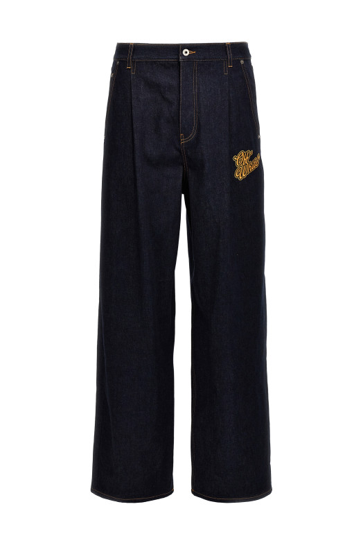 Джинси «Baggy tapered» Сині (OMYA185S24DEN00145224522) Джинси «Baggy tapered» Сині (OMYA185S24DEN00145224522)