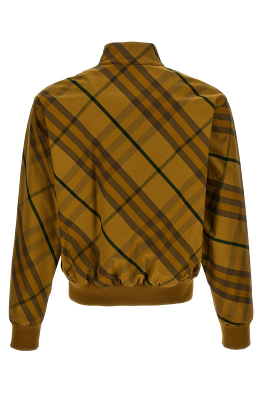 Check print jacket Yellow Check print jacket Yellow