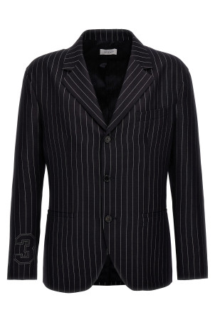 Блейзер «23 pinstripes» Синий (OMEN097S24FAB00347004700) Блейзер «23 pinstripes» Синий (OMEN097S24FAB00347004700)