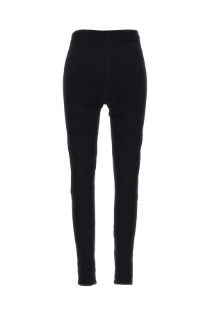Logo print leggings Black  