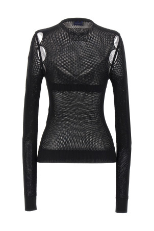 Топ «Net Arrow Bralette» Чорний (OWHT020S24KNI00110101010) Топ «Net Arrow Bralette» Чорний (OWHT020S24KNI00110101010)