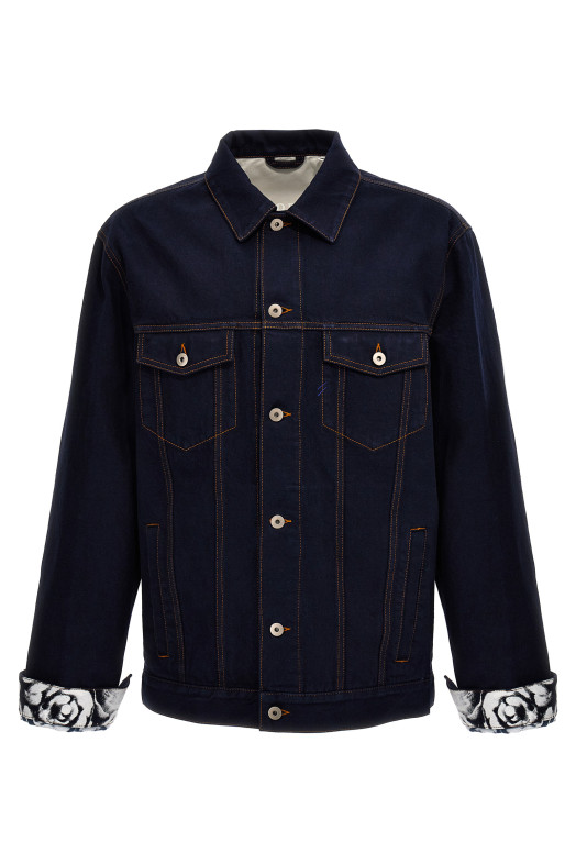 Джинсова куртка Blue BURBERRY (8080770INDIGOBLUE) Джинсова куртка Blue BURBERRY (8080770INDIGOBLUE)