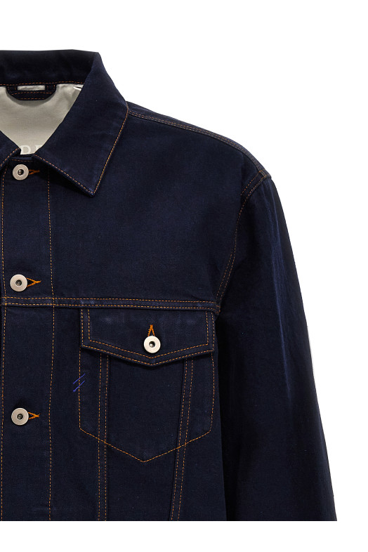 Джинсова куртка Blue BURBERRY (8080770INDIGOBLUE) Джинсова куртка Blue BURBERRY (8080770INDIGOBLUE)