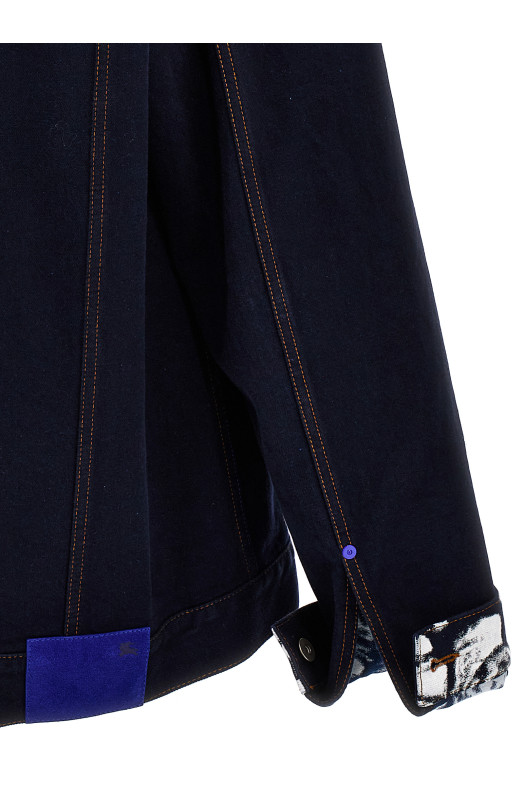 Джинсова куртка Blue BURBERRY (8080770INDIGOBLUE) Джинсова куртка Blue BURBERRY (8080770INDIGOBLUE)