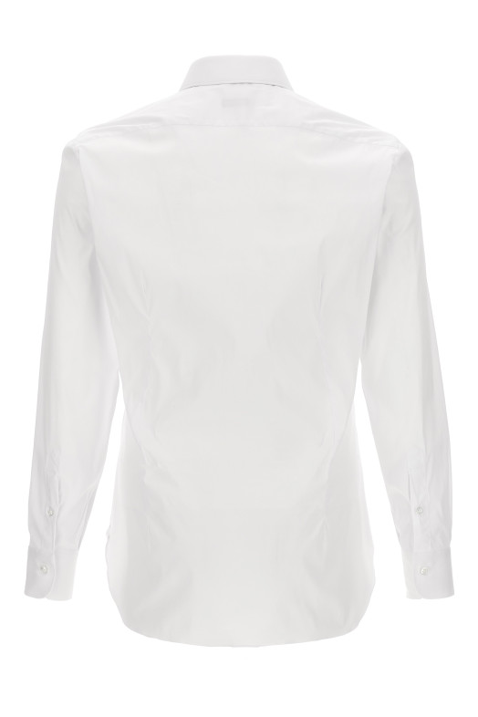 Сорочка з попліну Біла BARBA (T1U12P01PZ27000001) Сорочка з попліну Біла BARBA (T1U12P01PZ27000001)