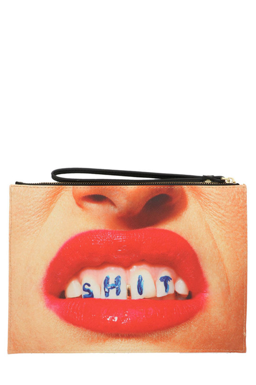 «Shit» клатч Різнокольоровий SELETTI (02584U) «Shit» клатч Різнокольоровий SELETTI (02584U)