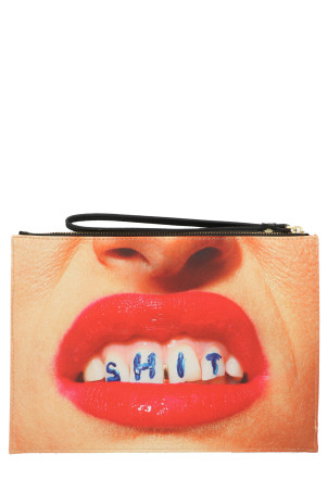 «Shit» клатч Разноцветный SELETTI (02584U)