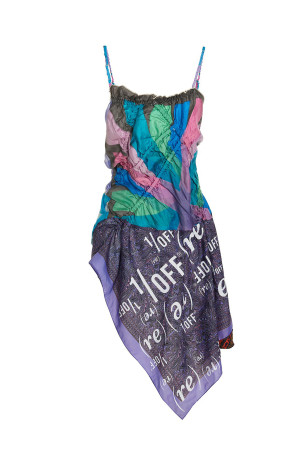 'Slip Scarf' dress Multicolor