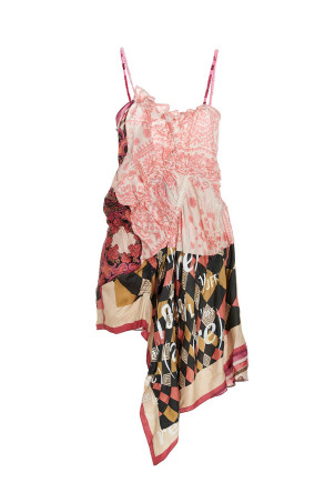 'Slip Scarf' dress Multicolor