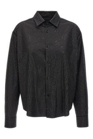 Сорочка зі стразами Чорна GIUSEPPE DI MORABITO (02PSTO240FC0228999) Сорочка зі стразами Чорна GIUSEPPE DI MORABITO (02PSTO240FC0228999)