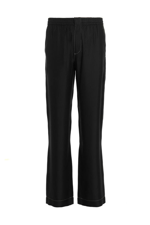 Шовкові штани Чорні PRADA (SPH259S2311QWCF0002) Шовкові штани Чорні PRADA (SPH259S2311QWCF0002)