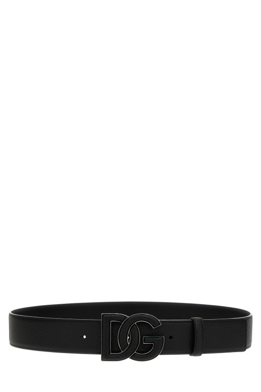 Шкіряний ремінь з логотипом Чорний DOLCE & GABBANA (BC4675AT48980999) DOLCE & GABBANA Шкіряний ремінь з логотипом Чорний DOLCE & GABBANA (BC4675AT48980999) DOLCE & GABBANA