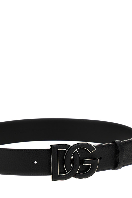 Шкіряний ремінь з логотипом Чорний DOLCE & GABBANA (BC4675AT48980999) DOLCE & GABBANA Шкіряний ремінь з логотипом Чорний DOLCE & GABBANA (BC4675AT48980999) DOLCE & GABBANA