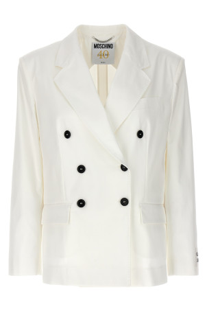 Double-breasted blazer White Double-breasted blazer White