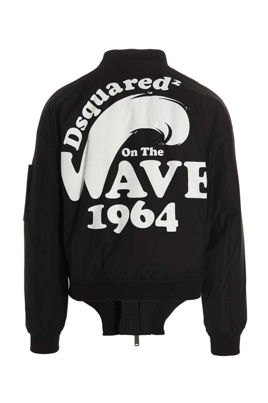 Бомбер «D2 On The Wave» черный (S74AM1344S60583900)