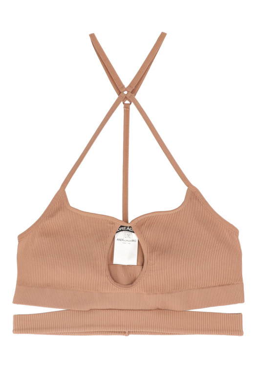 Ribbed bra Pink Ribbed bra Pink