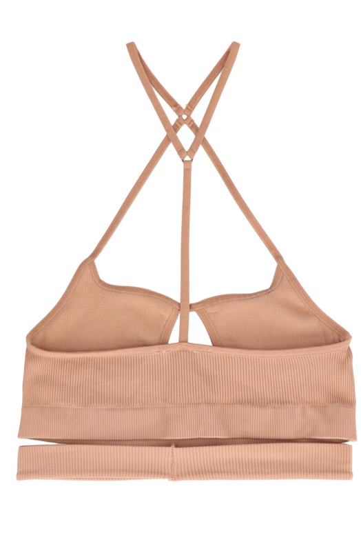 Ribbed bra Pink Ribbed bra Pink